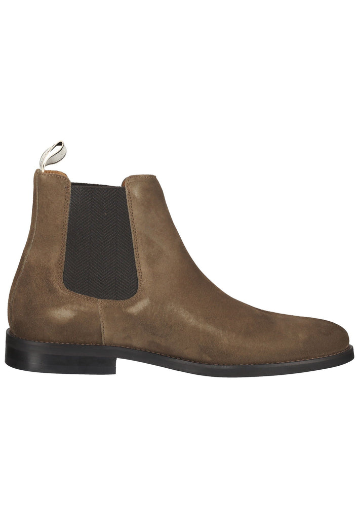 GANT Stiefelette Veloursleder Taupe