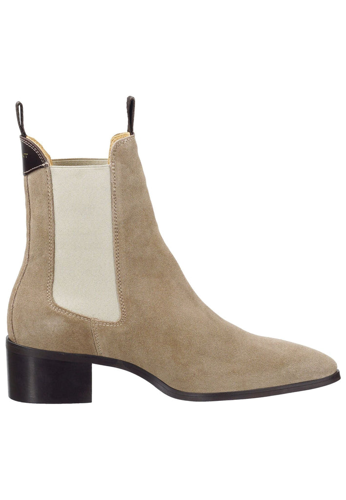 GANT Stiefelette Veloursleder/Textil Beige