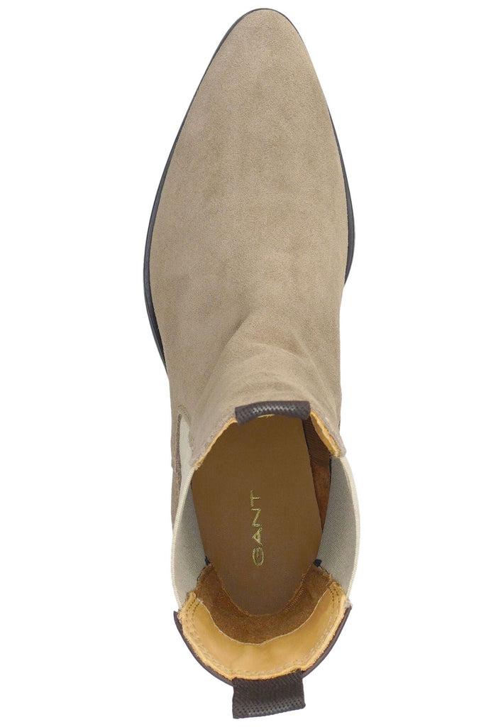 GANT Stiefelette Veloursleder/Textil Beige