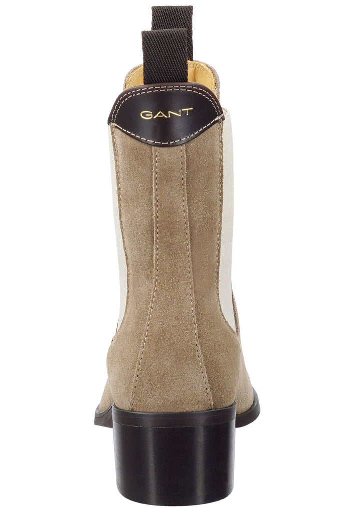 GANT Stiefelette Veloursleder/Textil Beige