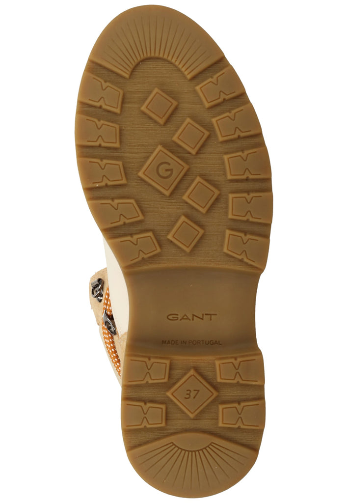 GANT Stiefelette Veloursleder/Textil Beige