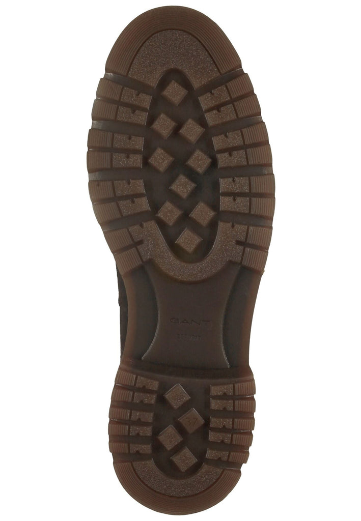 GANT Stiefelette Veloursleder/Textil Braun