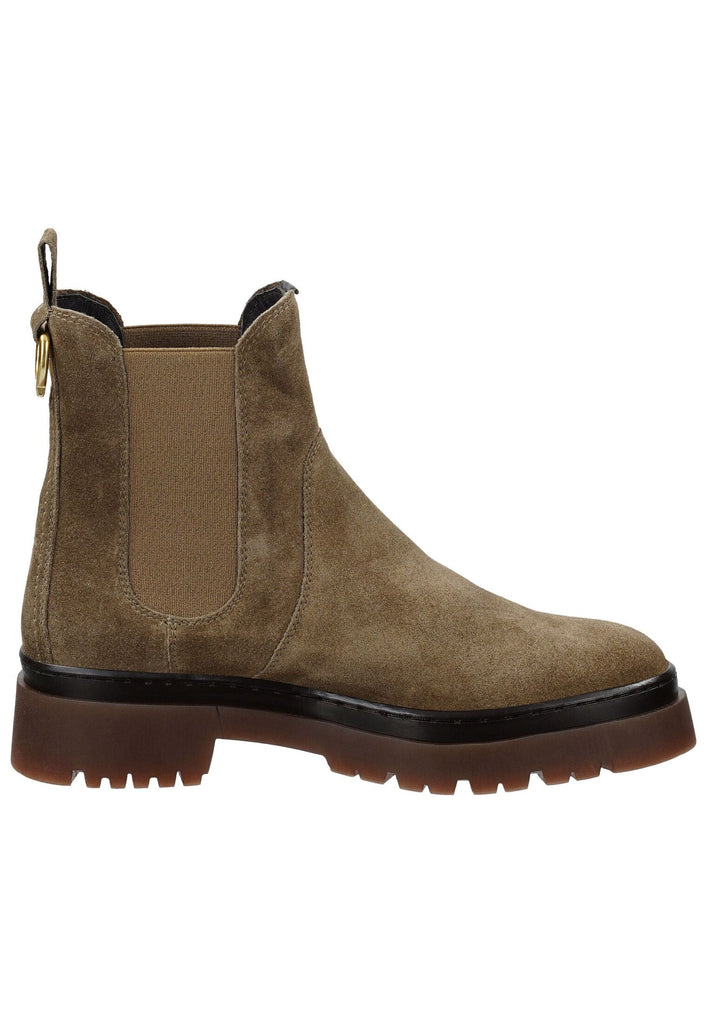 GANT Stiefelette Veloursleder/Textil Braun