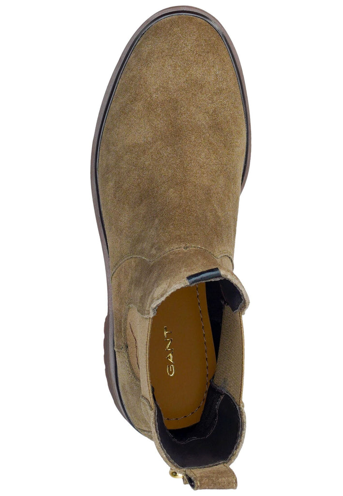 GANT Stiefelette Veloursleder/Textil Braun