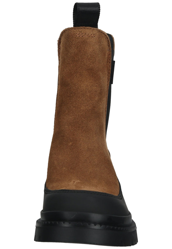 GANT Stiefelette Veloursleder/Textil Cognac