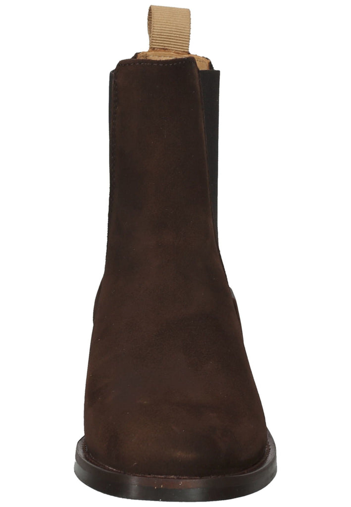 GANT Stiefelette Veloursleder/Textil Dunkelbraun