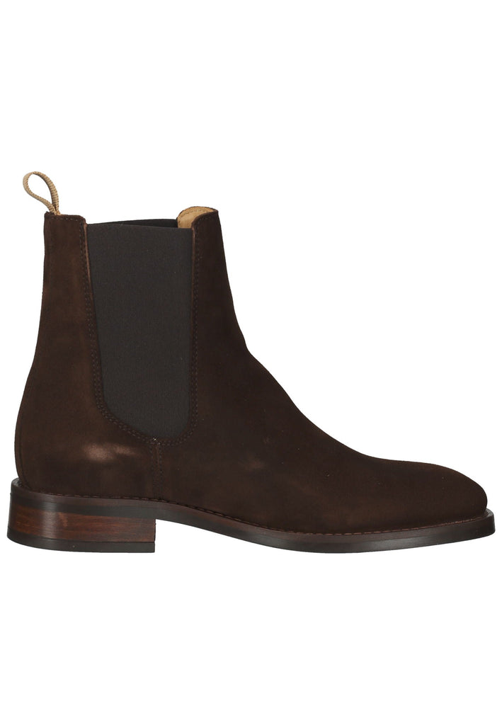 GANT Stiefelette Veloursleder/Textil Dunkelbraun