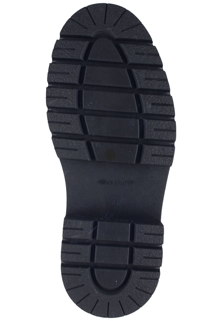 GANT Stiefelette Veloursleder/Textil Dunkelbraun