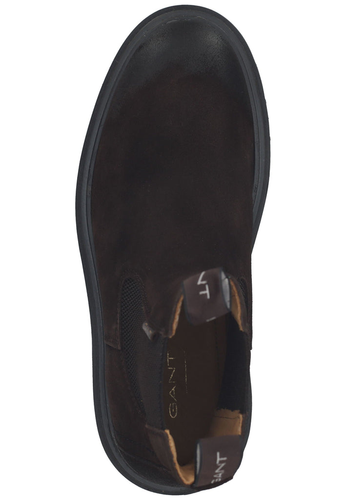 GANT Stiefelette Veloursleder/Textil Dunkelbraun