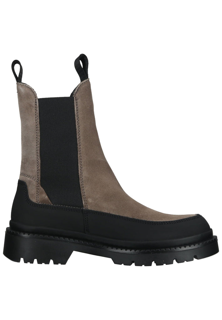 GANT Stiefelette Veloursleder/Textil Dunkelbraun