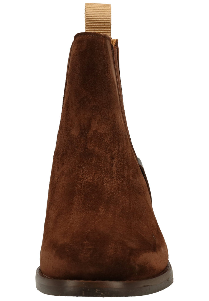GANT Stiefelette Veloursleder/Textil Dunkelbraun