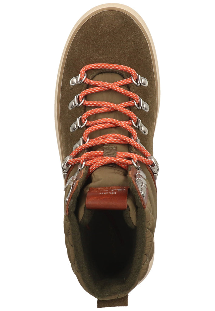 GANT Stiefelette Veloursleder/Textil Dunkelgrün