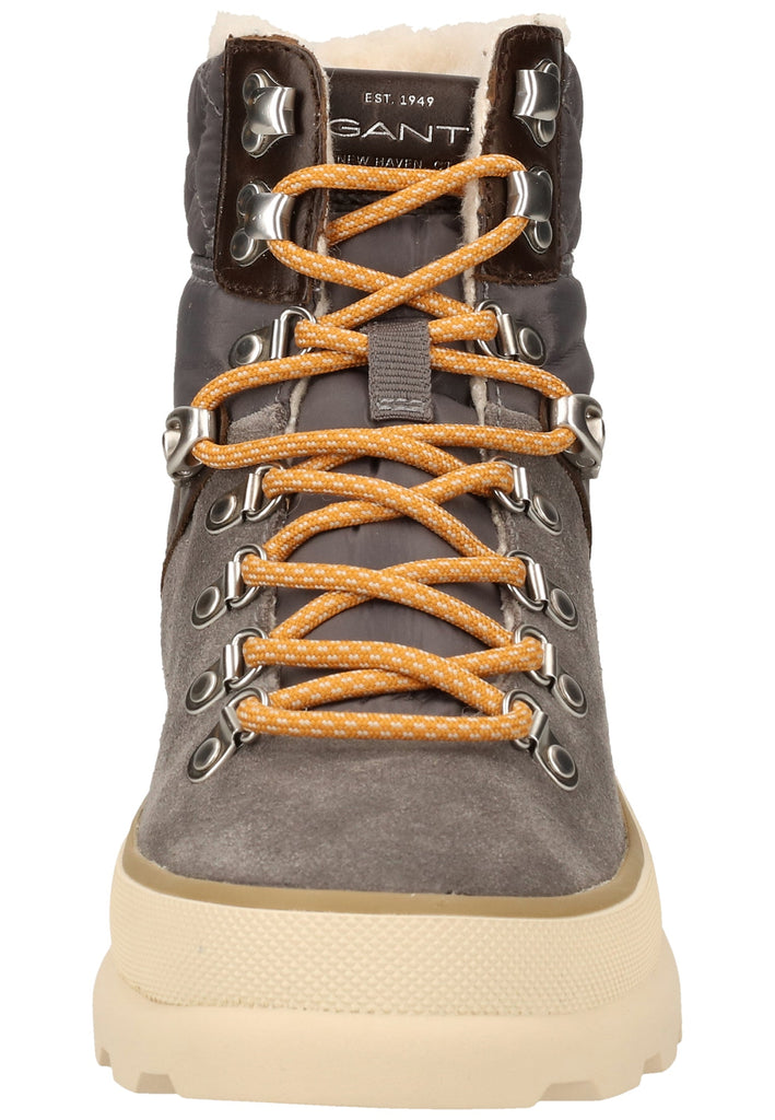 GANT Stiefelette Veloursleder/Textil Grau Warmfutter