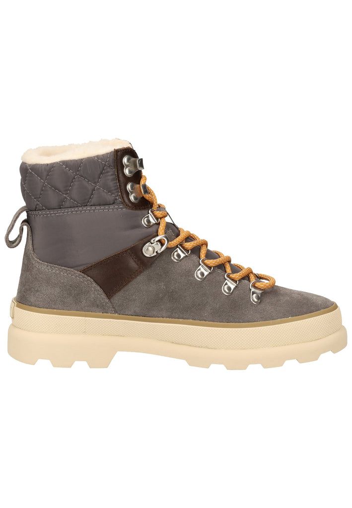 GANT Stiefelette Veloursleder/Textil Grau Warmfutter