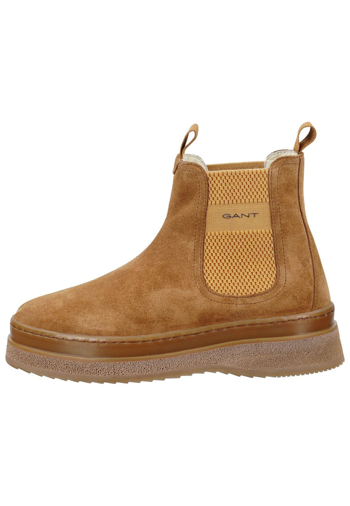 GANT Stiefelette Veloursleder/Textil Sand Warmfutter