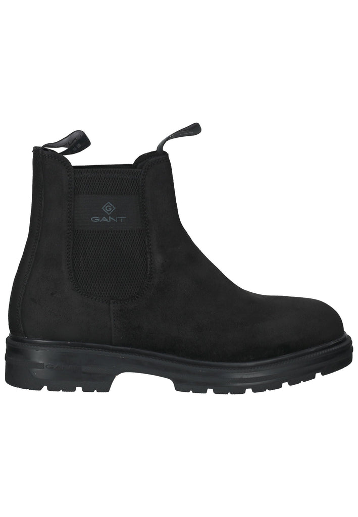 GANT Stiefelette Veloursleder/Textil Schwarz