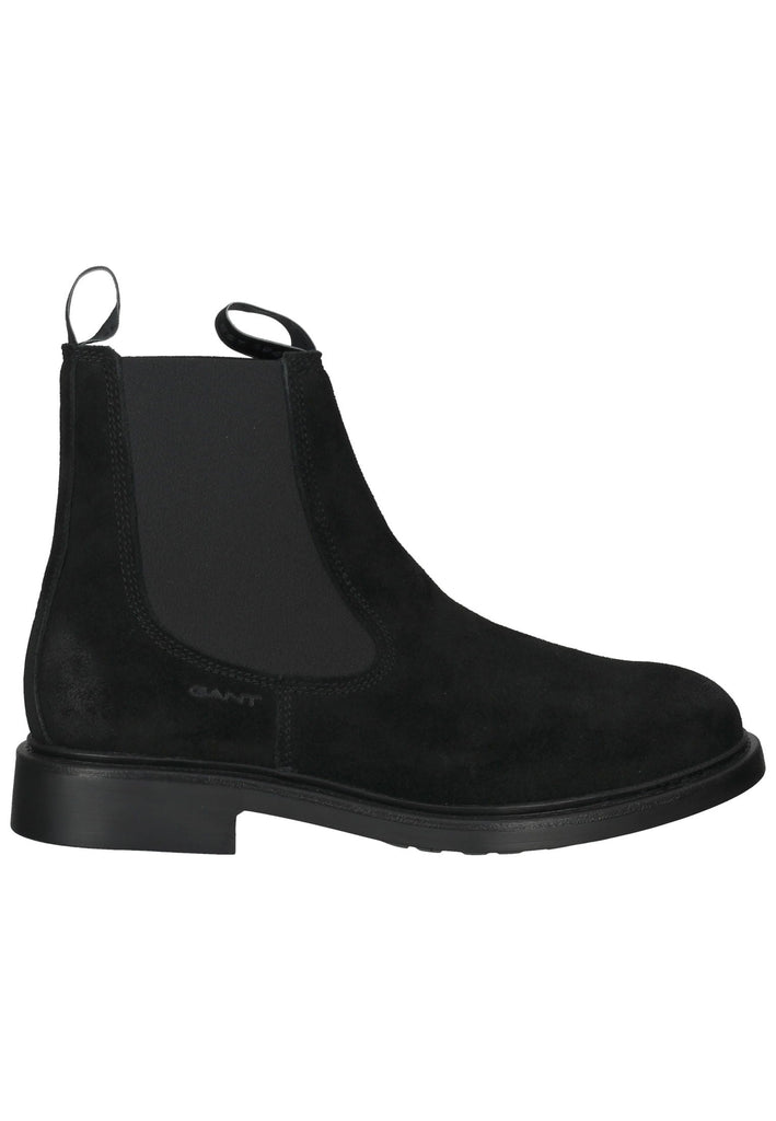 GANT Stiefelette Veloursleder/Textil Schwarz