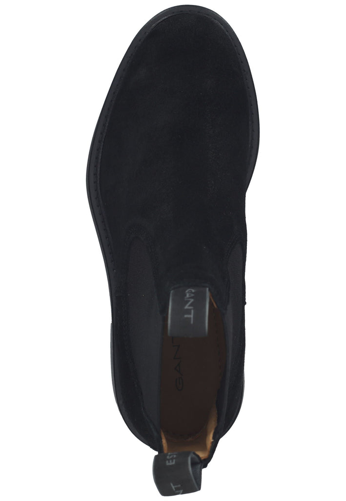 GANT Stiefelette Veloursleder/Textil Schwarz