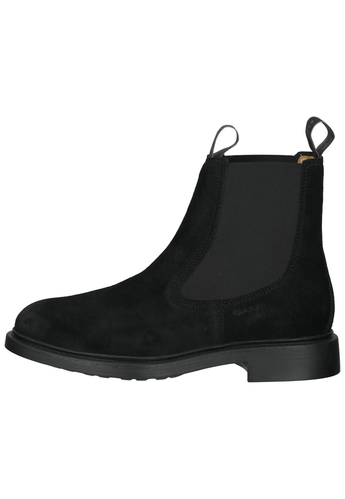 GANT Stiefelette Veloursleder/Textil Schwarz