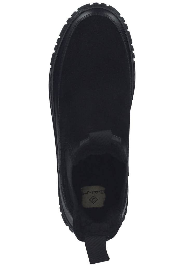 GANT Stiefelette Veloursleder/Textil Schwarz