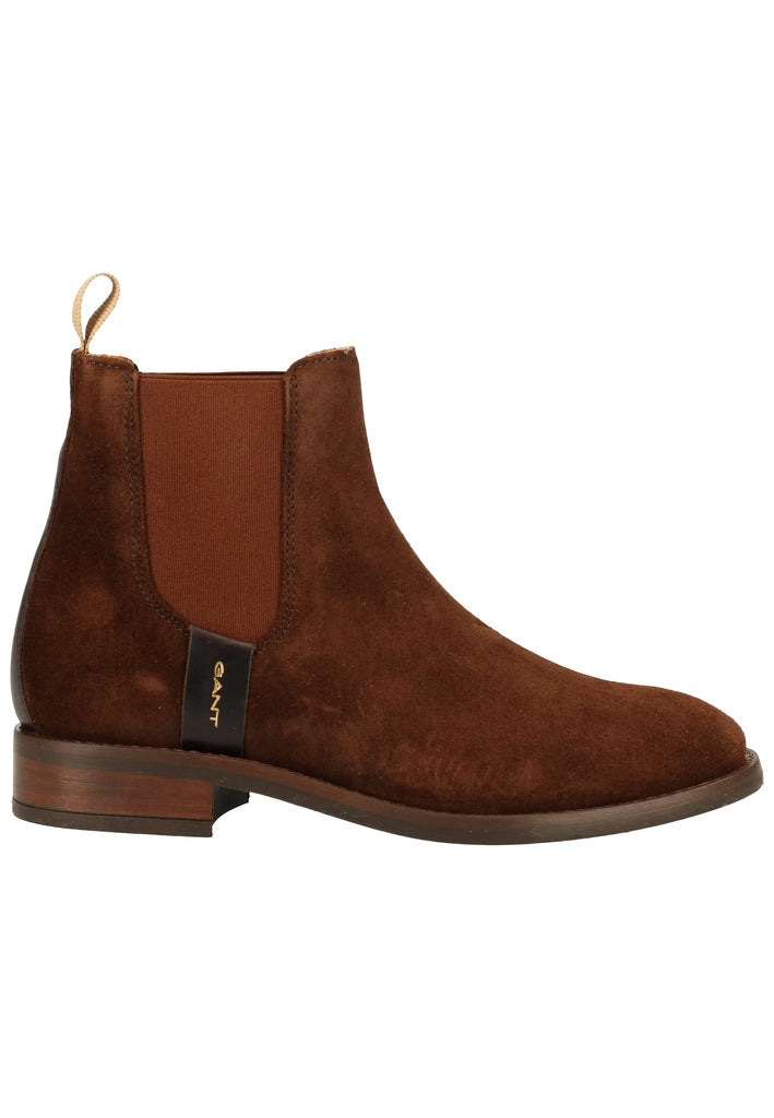 GANT Stiefelette Veloursleder/Textil Schwarz