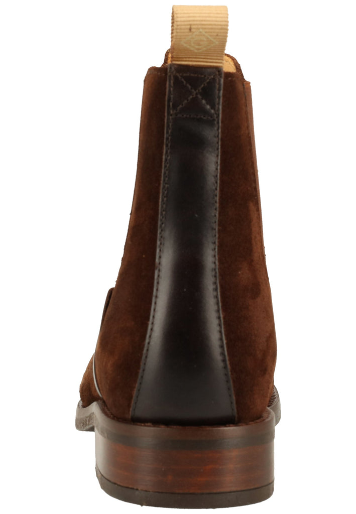 GANT Stiefelette Veloursleder/Textil Schwarz