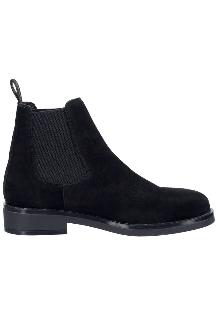 GANT Stiefelette Veloursleder/Textil Schwarz