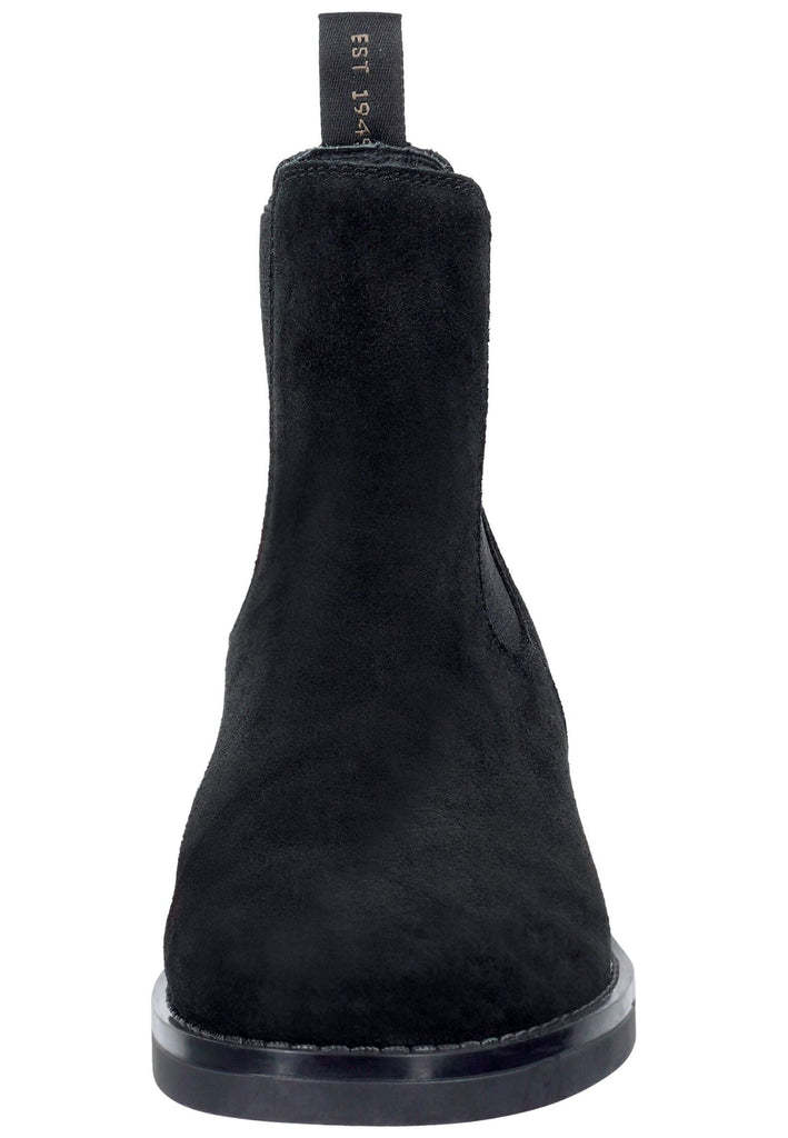 GANT Stiefelette Veloursleder/Textil Schwarz