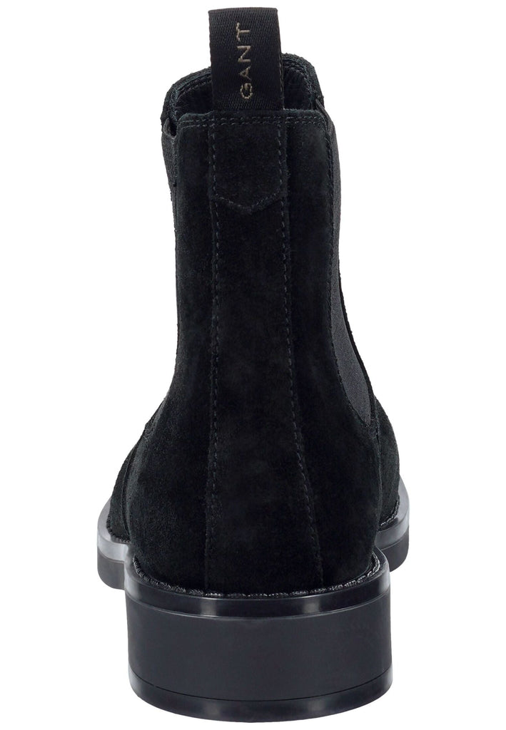 GANT Stiefelette Veloursleder/Textil Schwarz