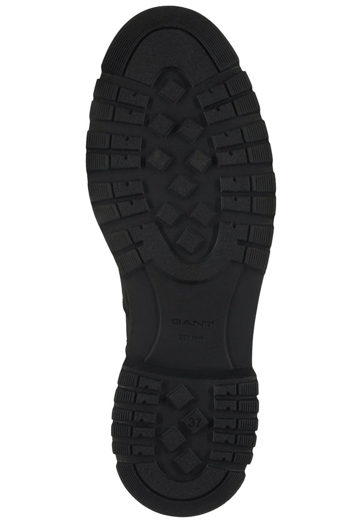 GANT Stiefelette Veloursleder/Textil Schwarz