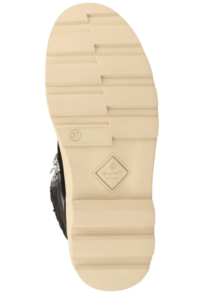 GANT Stiefelette Veloursleder/Textil Schwarz Warmfutter