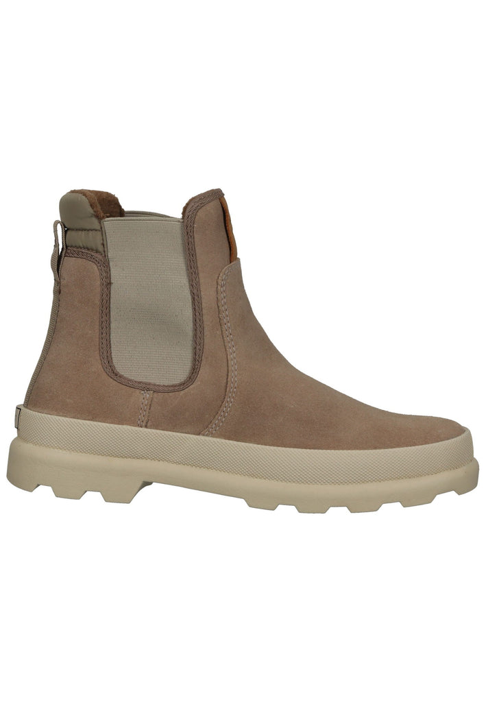 GANT Stiefelette Veloursleder/Textil Taupe