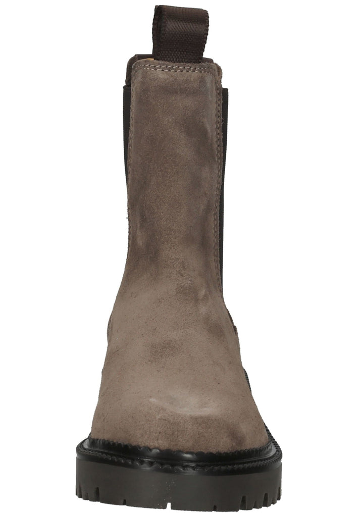 GANT Stiefelette Veloursleder/Textil Taupe
