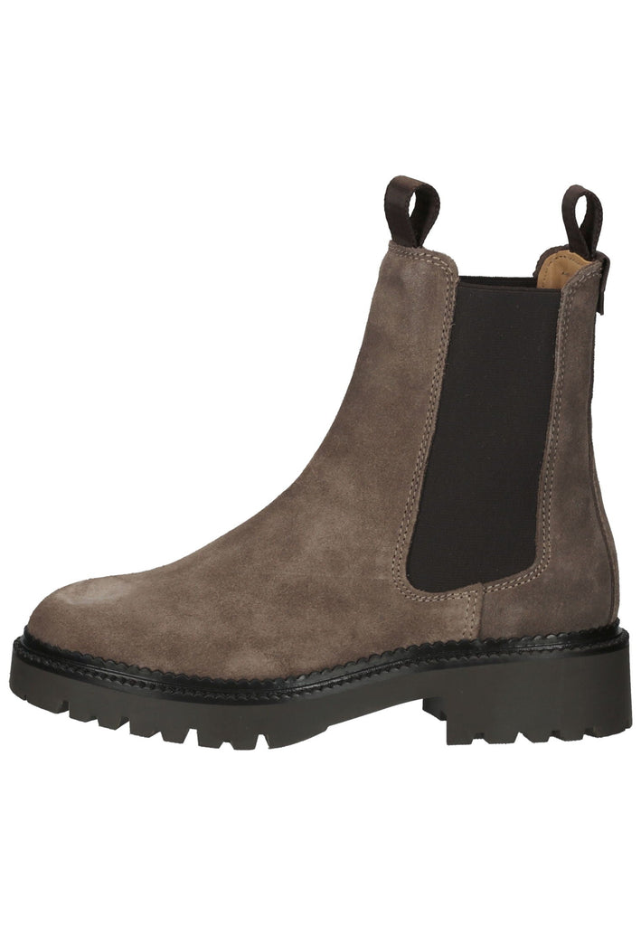 GANT Stiefelette Veloursleder/Textil Taupe