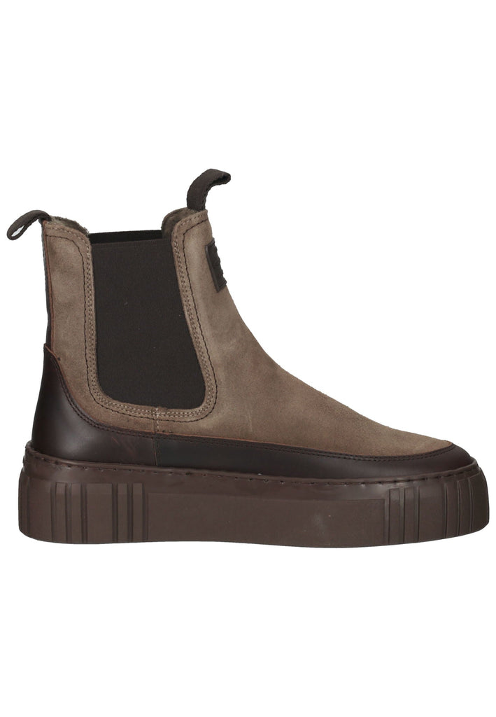 GANT Stiefelette Veloursleder/Textil Taupe/Braun Warmfutter