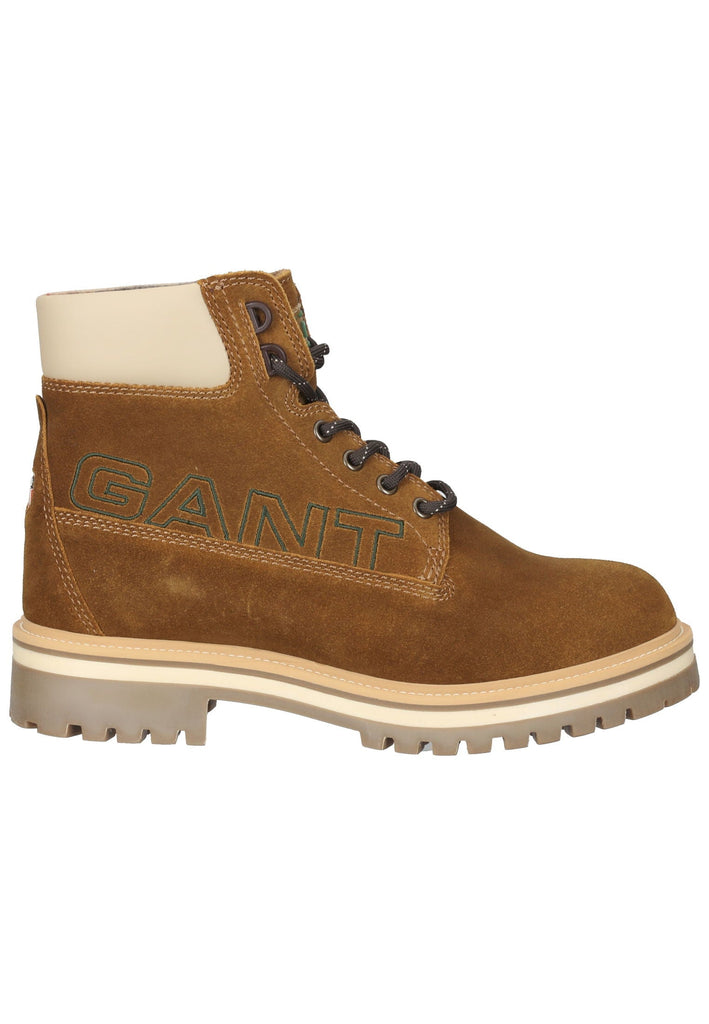 GANT Stiefelette Veloursleder Tobacco Brown/Beige