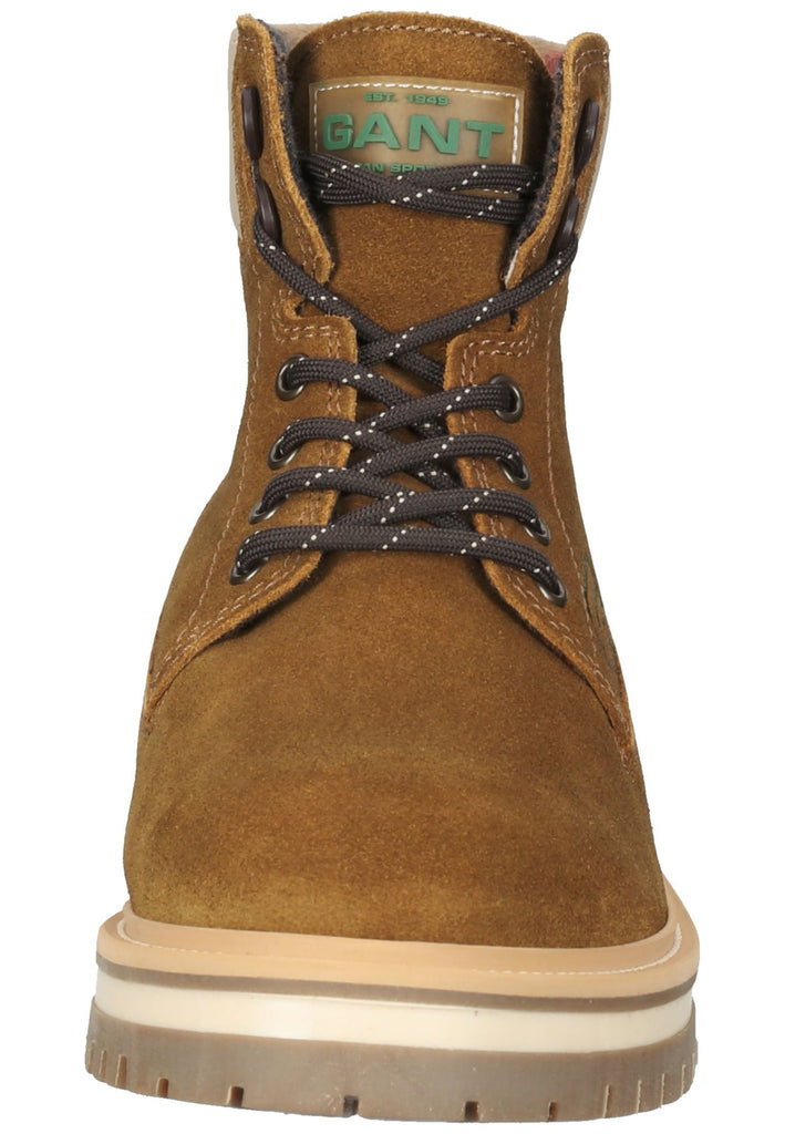 GANT Stiefelette Veloursleder Tobacco Brown/Beige