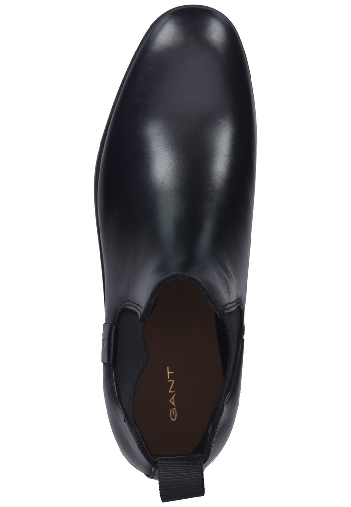 Stiefeletten GANT Stiefelette Leder/Textil Schwarz