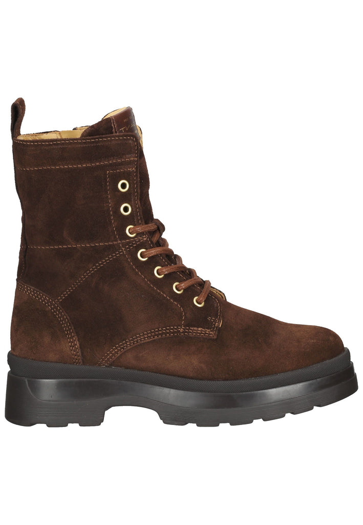 Stiefeletten GANT Stiefelette Veloursleder Dunkelbraun Warmfutter