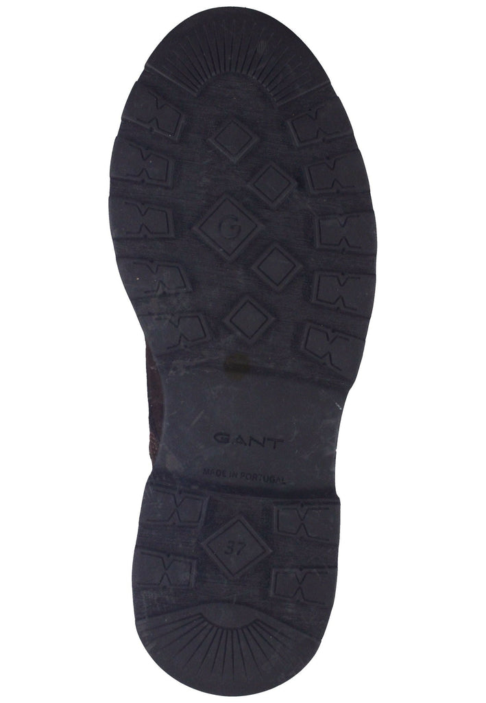 Stiefeletten GANT Stiefelette Veloursleder Dunkelbraun Warmfutter