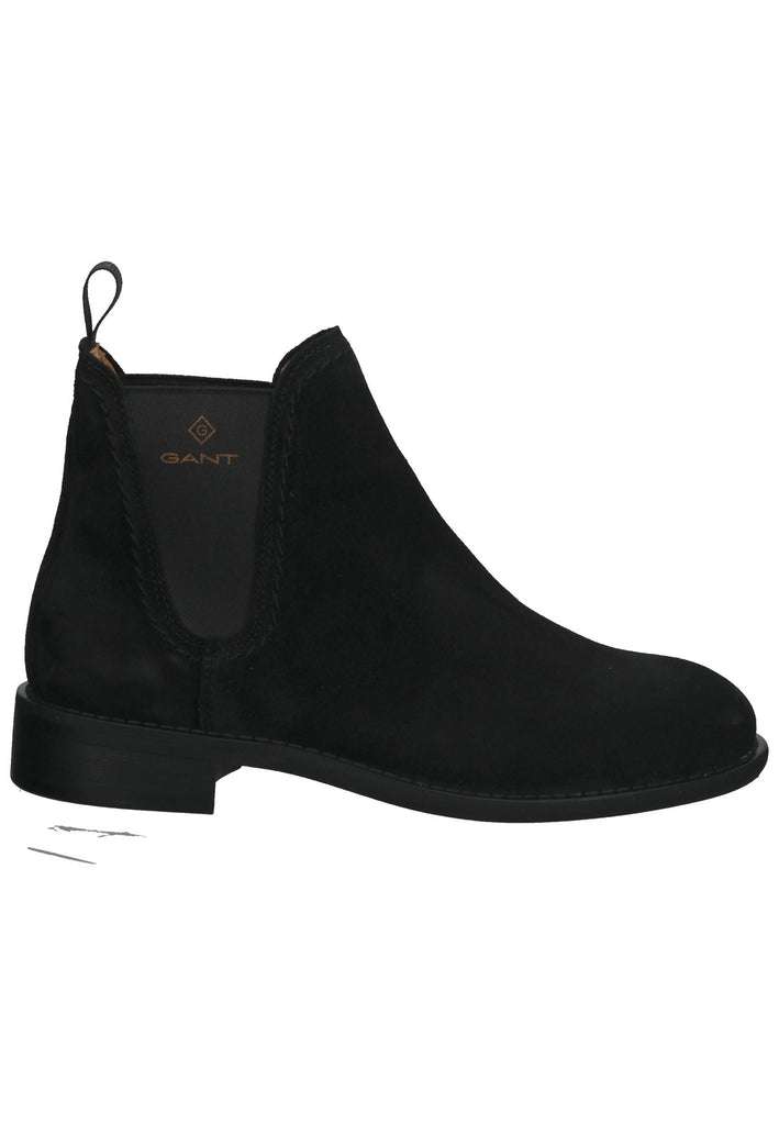 Stiefeletten GANT Stiefelette Veloursleder Schwarz