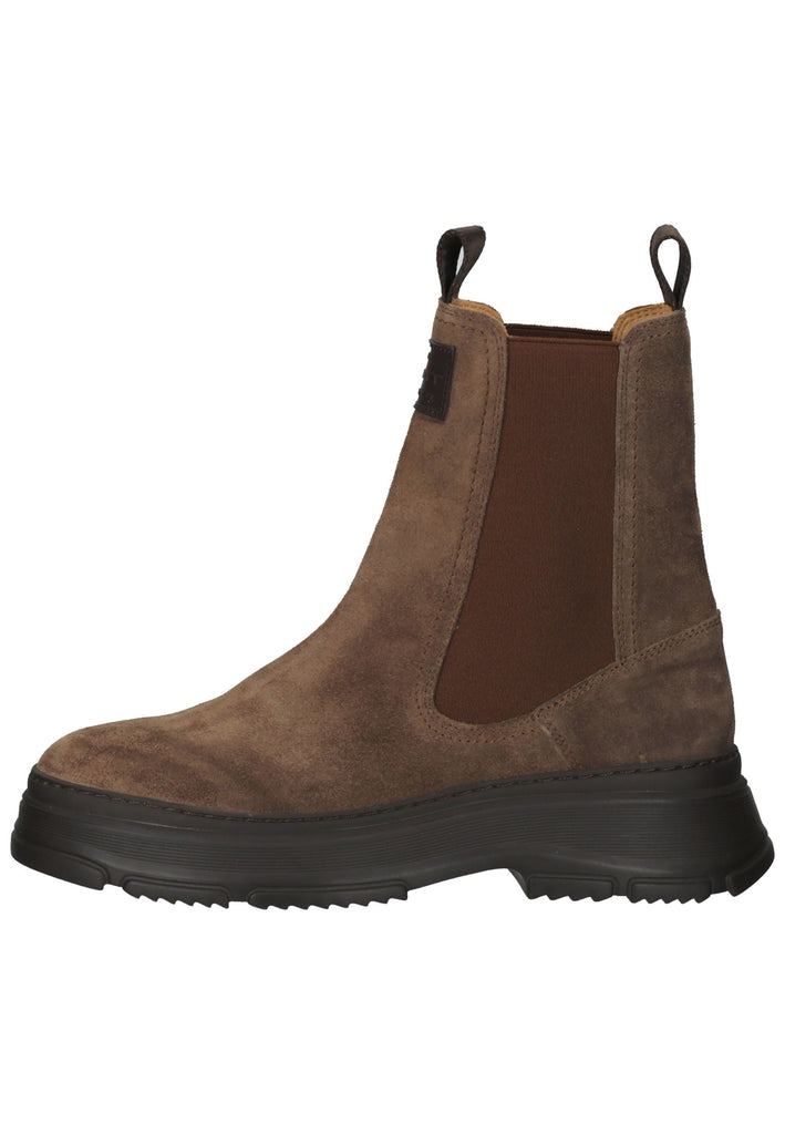 Stiefeletten GANT Stiefelette Veloursleder/Textil Taupe