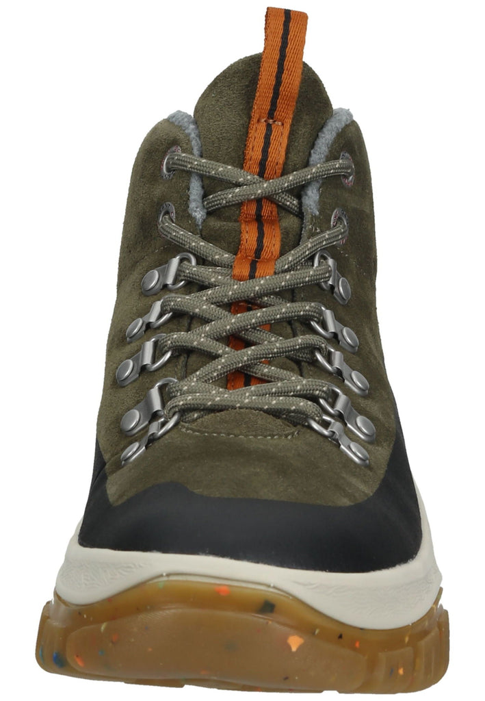 GANT Wanderschuhe Veloursleder Grün/Schwarz