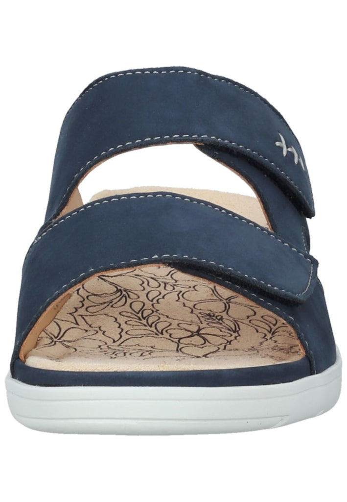 Ganter Pantoletten Nubukleder Blau