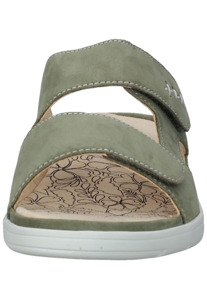 Ganter Pantoletten Nubukleder Grün