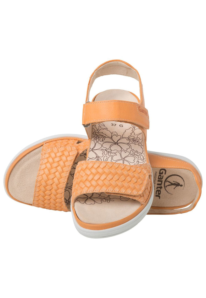 Ganter Sandalen Leder Orange
