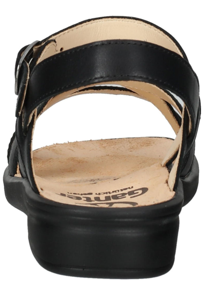 Ganter Sandalen Leder Schwarz