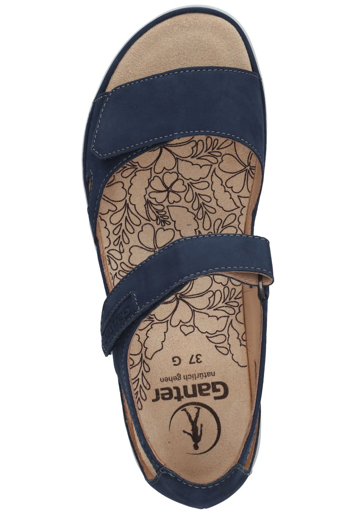 Ganter Sandalen Nubukleder Blau