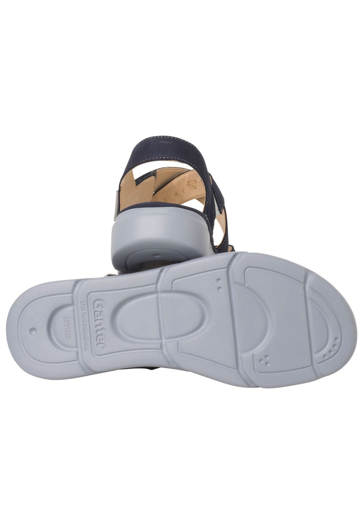 Ganter Sandalen Nubukleder Dunkelblau