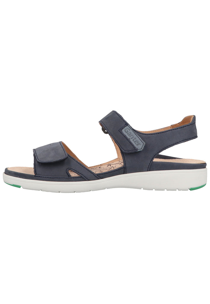 Ganter Sandalen Nubukleder Dunkelblau